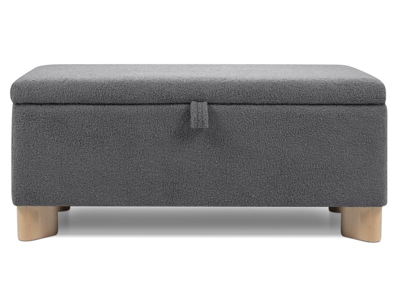 Банкетка Солн Мех Графитовый