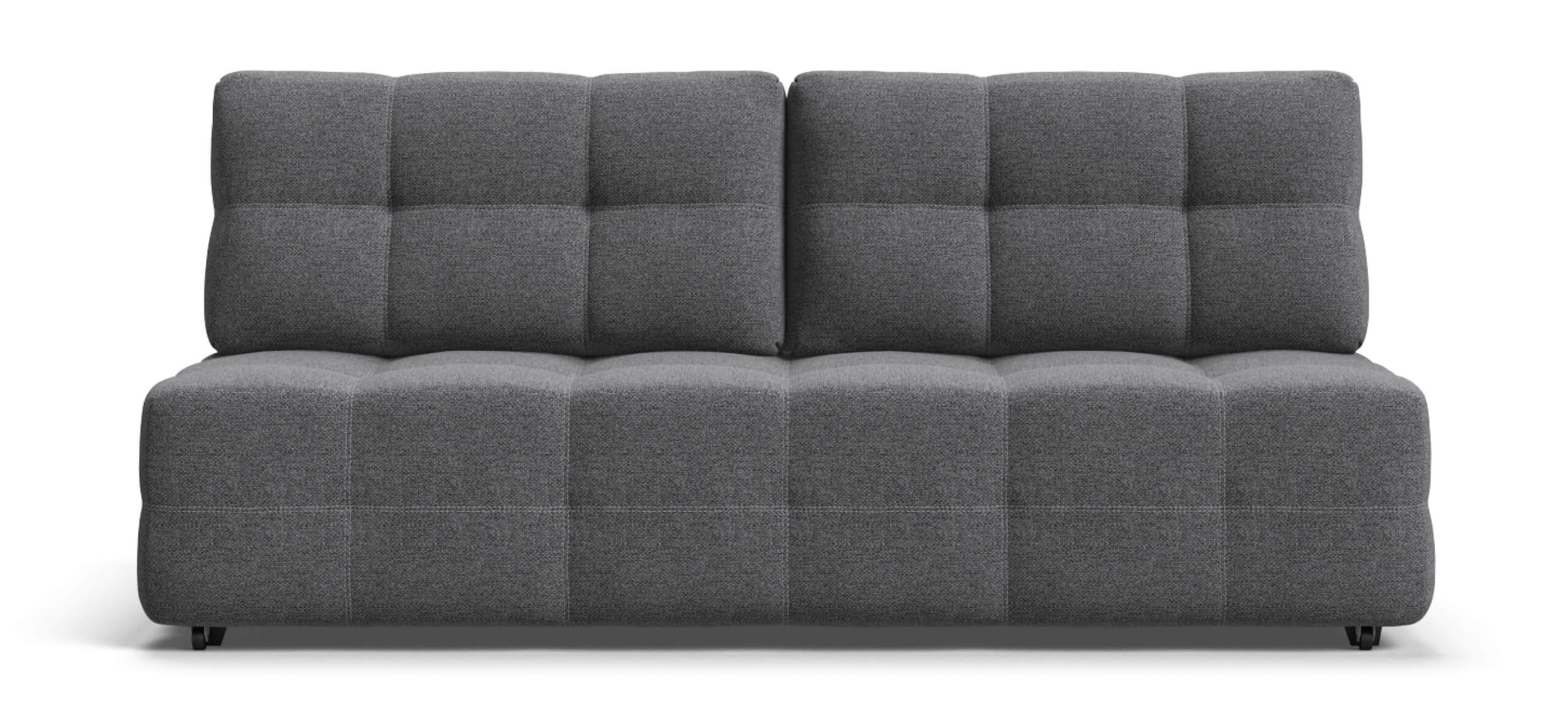 Диван Денди Мини Рогожка Мальмо серый