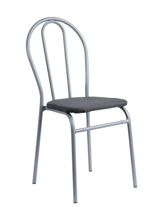 Стул для кухни разборный «Титан», обивка рогожка, цвет титан/серый