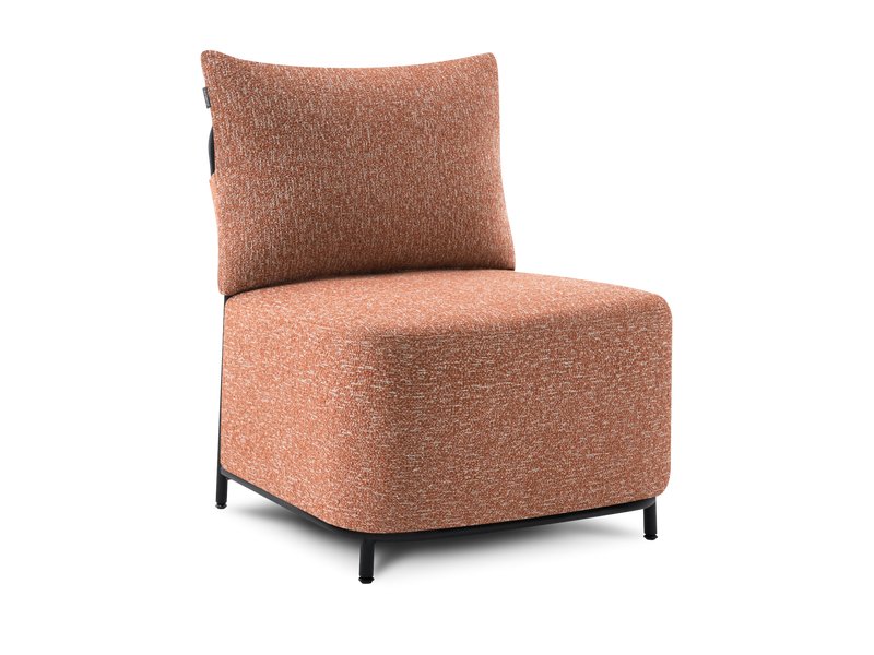 Кресло Навис Рогожка Терракотовый