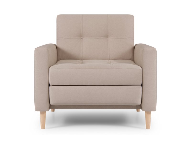 Кресло-кровать Нумо Мини Рогожка Кремовый