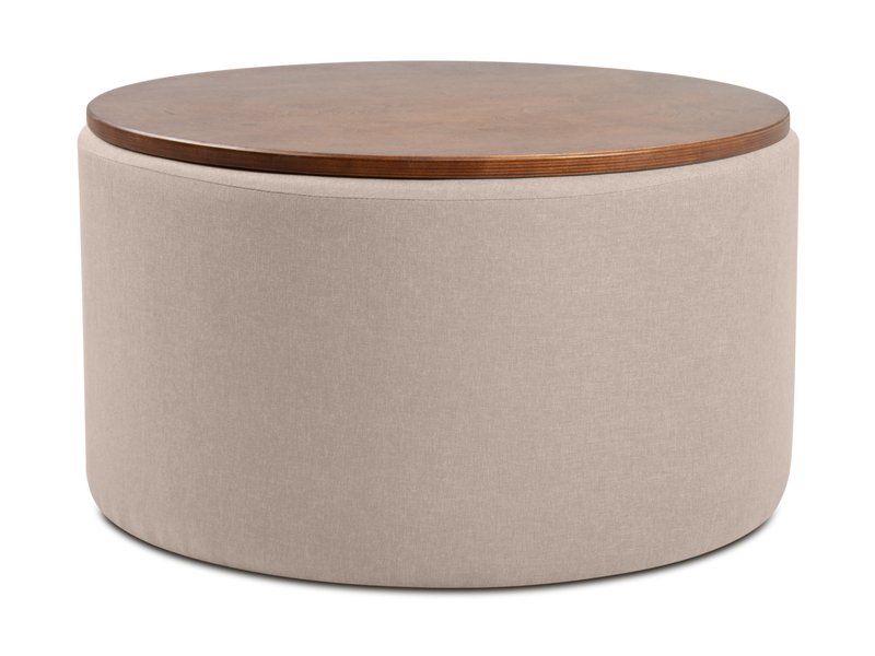 Пуф Арис-2 Рогожка Кремовый