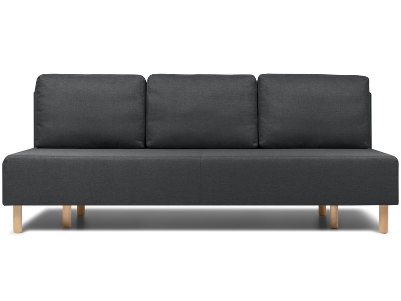 Диван прямой Викс Рогожка Графитовый