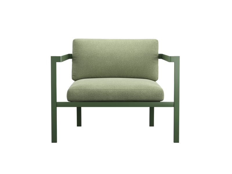 Кресло Лотус Рогожка Оливковый