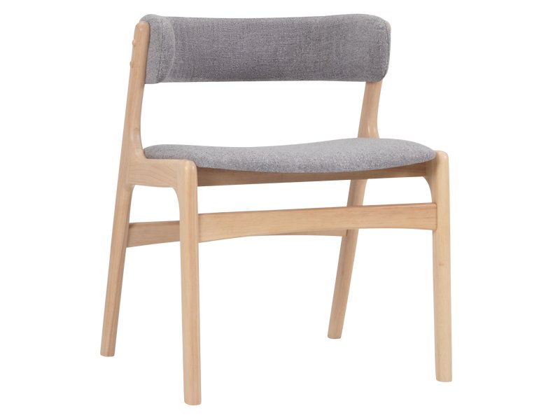 Стул Джаспер Рогожка Серый/Натуральный