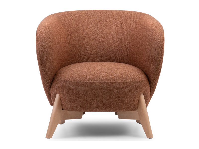 Кресло Тилар Рогожка Терракотовый