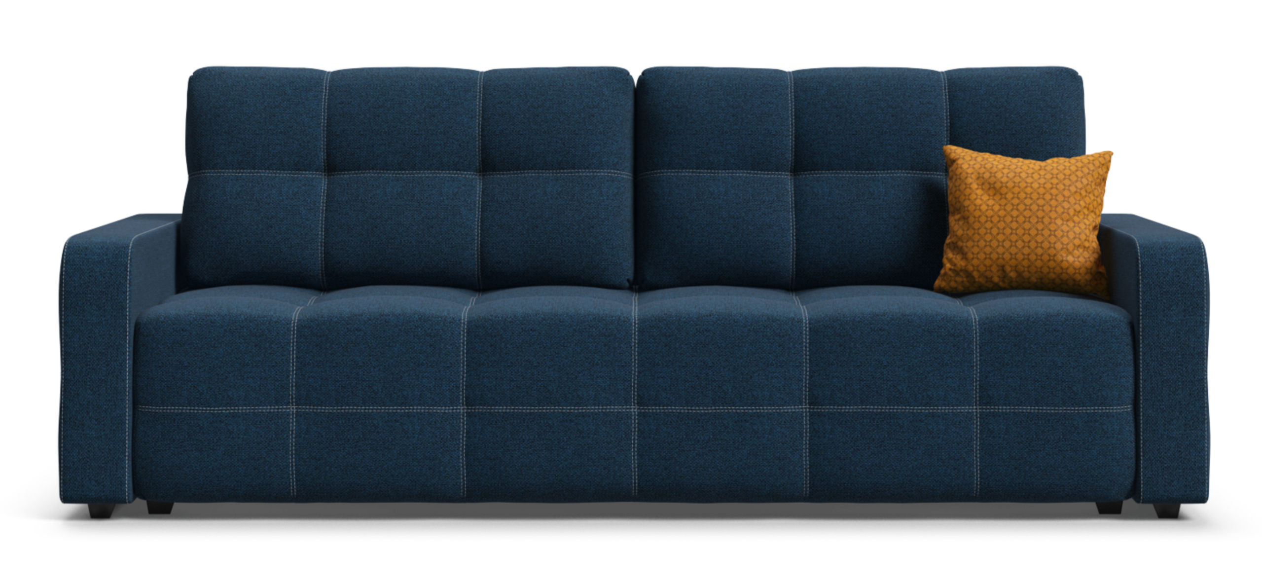 Диван Денди Рогожка Мальмо синий