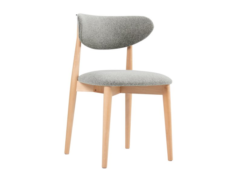 Стул Торвалль Рогожка Серый/Натуральный