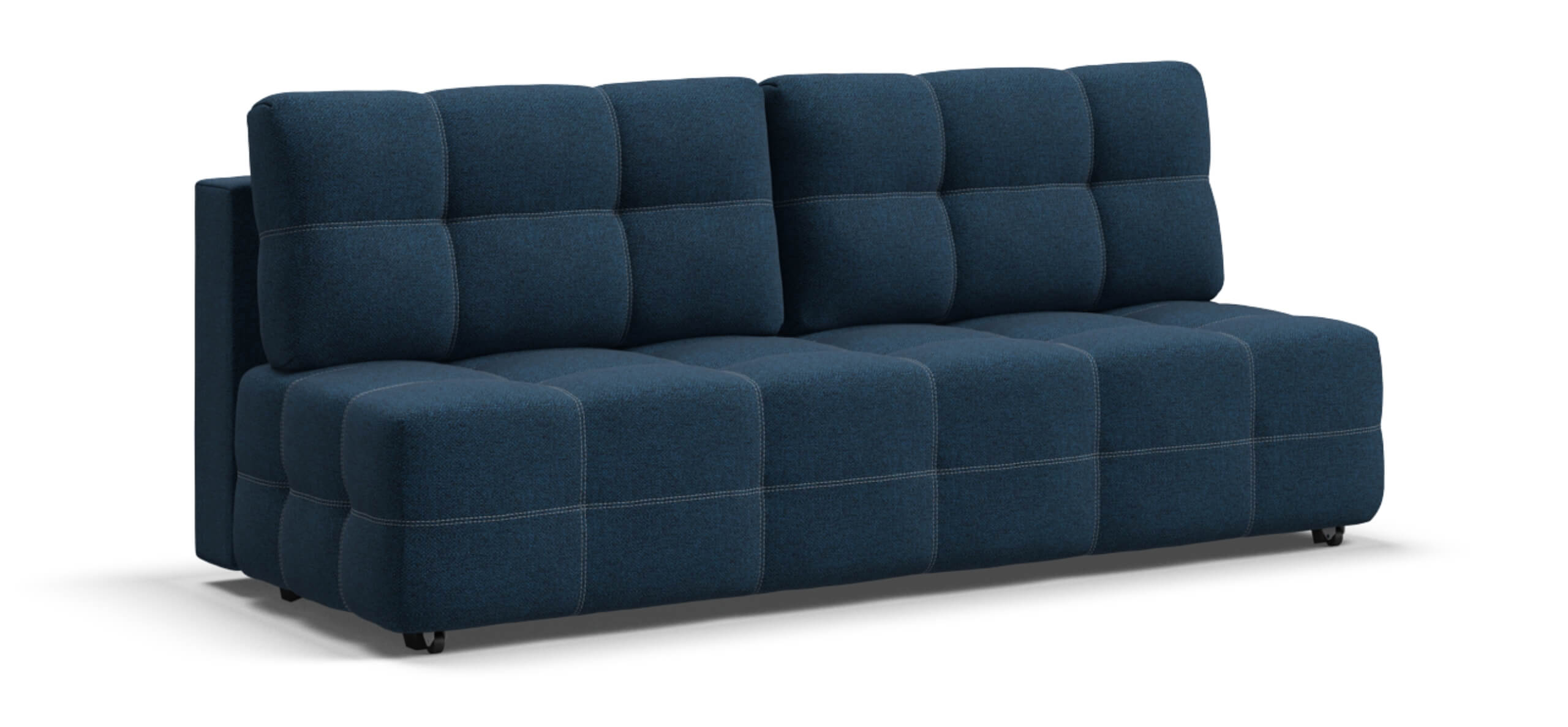 Диван Денди Мини Рогожка Мальмо синий