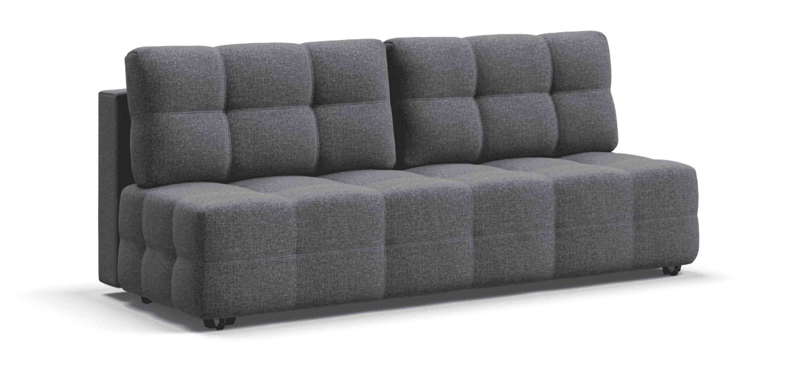 Диван Денди Мини Рогожка Мальмо серый