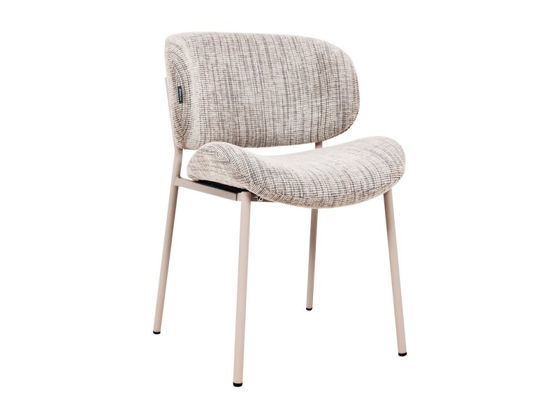 Стул Луис Рогожка Серый/Бежевый