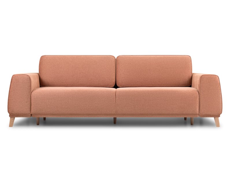 Диван прямой Ларонсо Шенилл Терракотовый