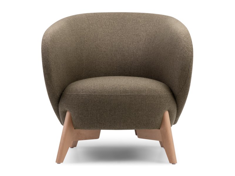 Кресло Тилар Рогожка Коричневый