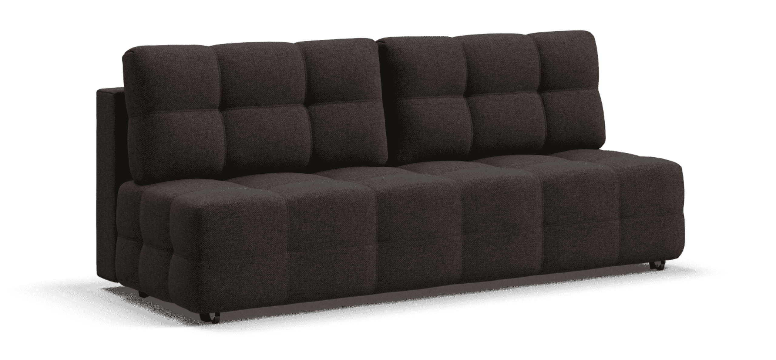 Диван Денди Мини Рогожка Мальмо шоколад