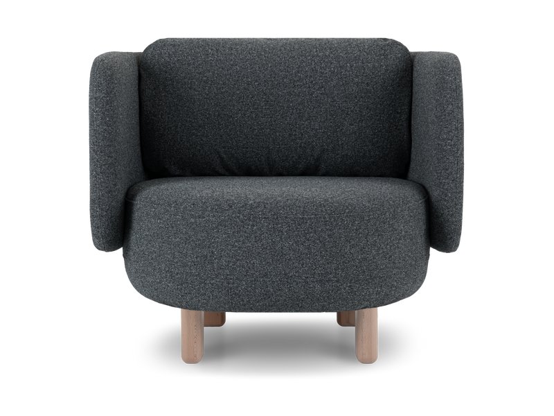 Кресло Тут Рядом Космос-1 Рогожка Графитовый